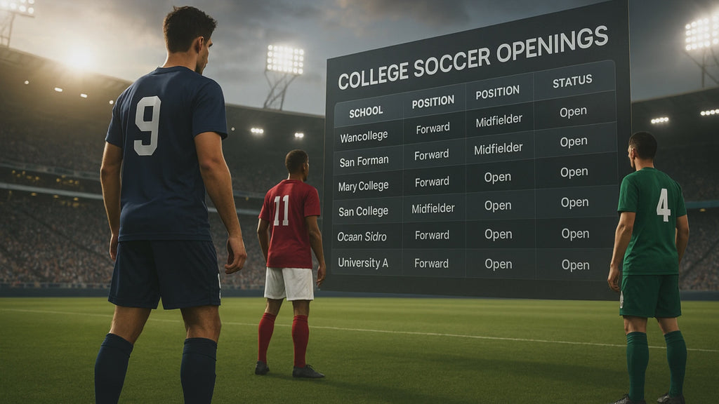 College Soccer Openings platform demo video — shows how U.S. and international players can access verified NCAA, NAIA, and JUCO openings for 2025–26 seasons.